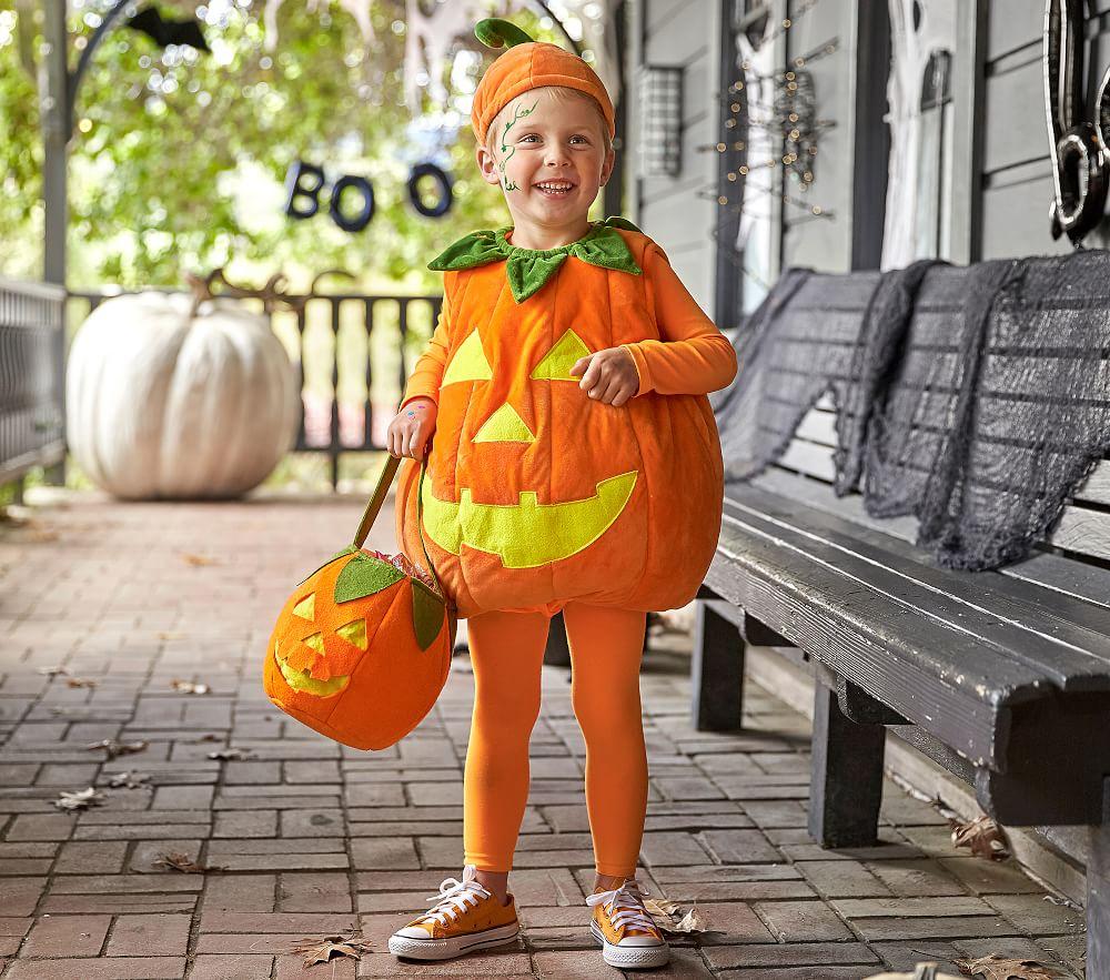 Glow-in-the-Dark Pumpkin Costume - Pottery Barn Kids Australia